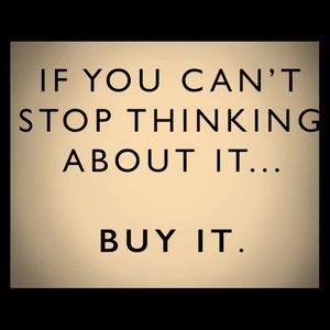 Not for sale...that quote is totally me lol